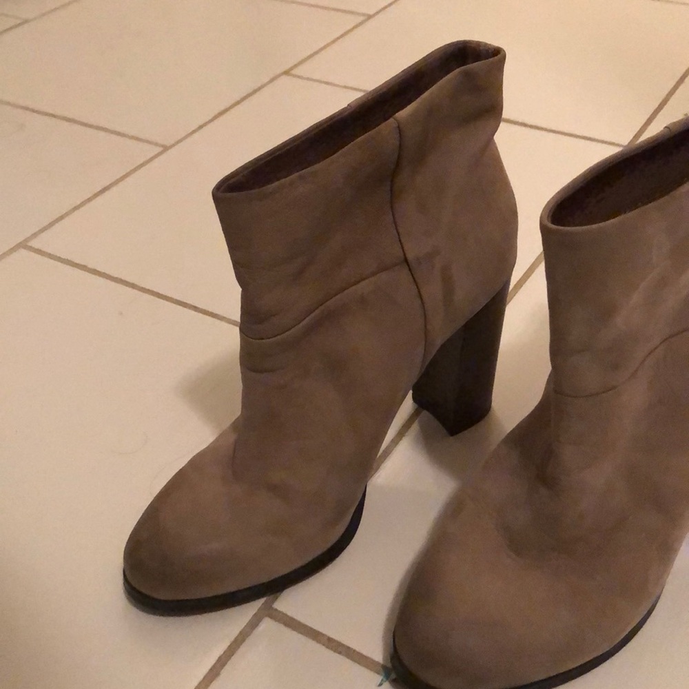 Aldo gray ankle boots